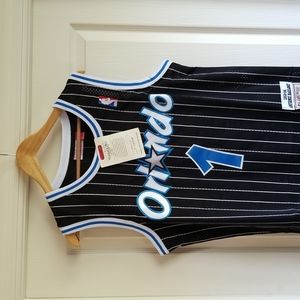 PENNY HARDAWAY BLK ORLANDO MAGIC THROWBACK JERSEY